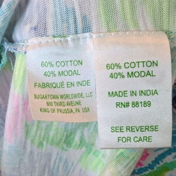 Lilly Pulitzer Essie Shift Dress Salt In The Air Sailboats Medium - Picture 7 of 12